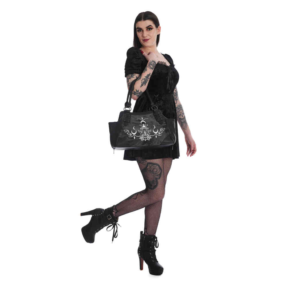 Banned - Chandelier Babydoll Kurzes Kleid - Schwarz